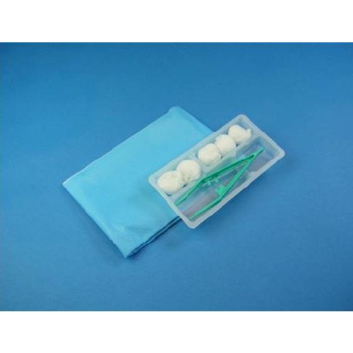 Omläggningsset gasväv Mediplast – 5 tork pin tråg duk – 50 st