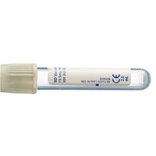 Vakuumrör BD Vacutainer pappersetikett – 5/2ml Na-Fl Oxalat grå – 100 st