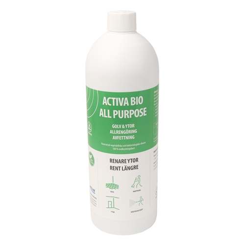 Allrengöringsmedel Activa Bio – 1L parfymerad – 6 st