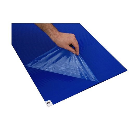 Klibbmatta engångs EasiTex – 60x115cm 30lager blå – 600 st