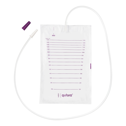 Urinpåse ej tömbar Qufora – 1,5L 110cm bulkfp – 25 st Urinpåse ej tömbar Qufora – 1,5L 110cm bulkfp – 25 st
