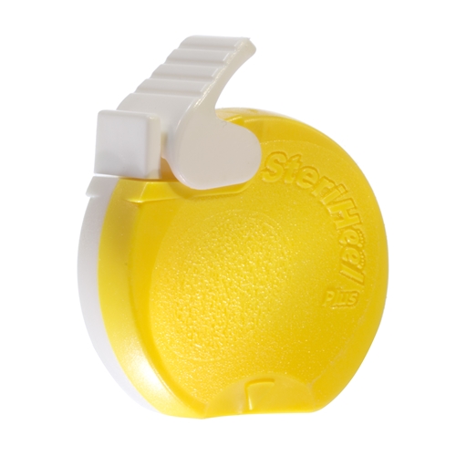 Lansett Vitrex Steriheel – 1,0×2,5mm nyfödda gul – 50 st