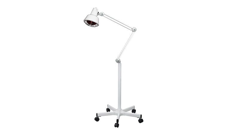 Infraröd lampa – 275 W för värmebehandlingar med hjul – THERAP