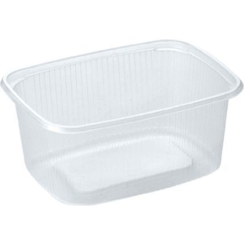 Plastform PP rektangulär Delipack – 125ml 108x82x30mm tr – 50 st