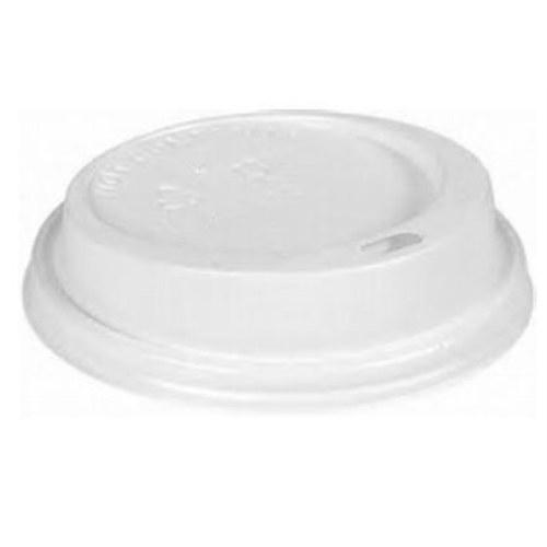 Lock PS till bägare  – till 24cl Duni vit – 100 st