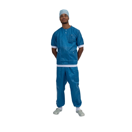 Avdkläd. skjorta mudd Optimia – L evercare clean air suit – 25 st