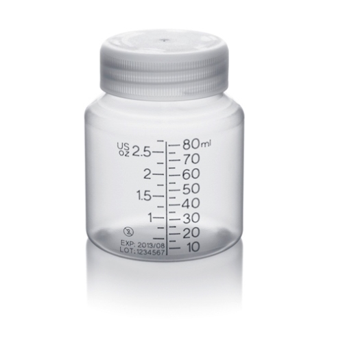 Bröstmjölksflaska till bröstpump – 80ml engångs – 480 st