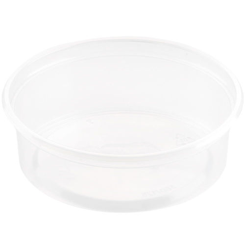 Plastform PP rund Delipack  – 125ml 101x101x30mm tr – 50 st