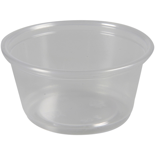 Plastform PP rund – 60ml Ø6,2cm transparent – 125 st