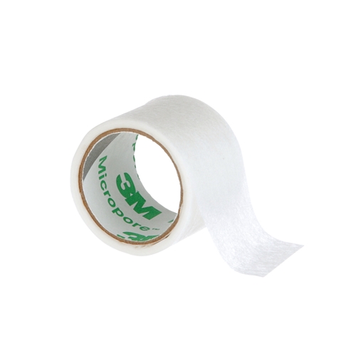 Häfta papper Micropore – 2,5cmx1,37m vit – 100 st