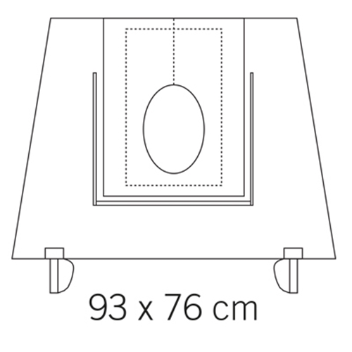 Vätskeuppsamlingspåse evercare – 93x76cm – 44 st