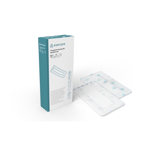 Sårfilm med dyna evercare – 10x25cm (dyna 5,5x20cm) – 25 st