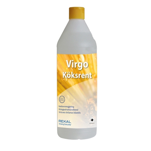 Rengöringsmedel grovrent Köksrent Virgo – 1L pH=9,5/11,3 Bra miljöval