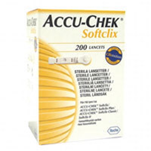 Lansett Accu-Chek Softclix – 28G (0,4mm) 200-p – 200 st