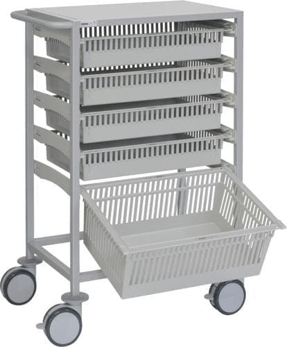 Stickvagn med 5 korgar