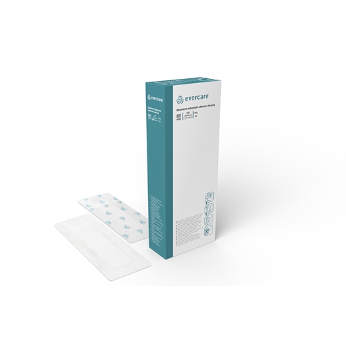 Absorberande häftande förband evercare duschbart – 10x30cm duschbar – 30 st