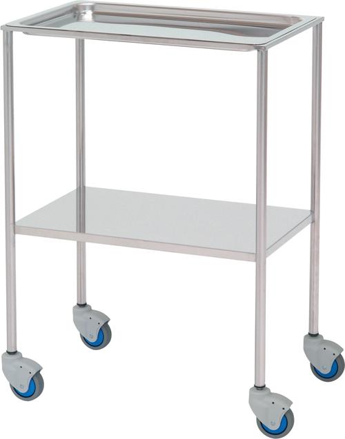 Instrumentbord – 2 hyllplan – 60x40x87 cm – Skålformad hyllplan uppe