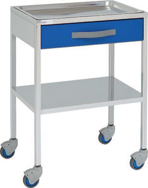 Instrumentbord – 2 hyllplan, 1 låda – 60x40x80 cm