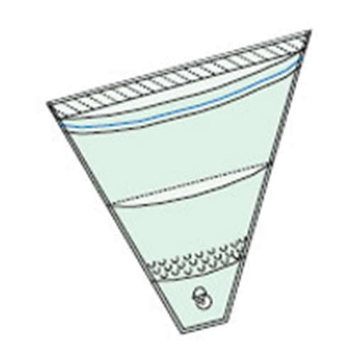Instrumentficka Barrier – 50x50cm m sil för spolning – 14 st