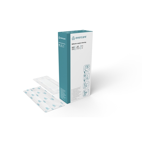 Absorberande häftande förband evercare – 10x25cm (dyna 5x20cm) – 30 st