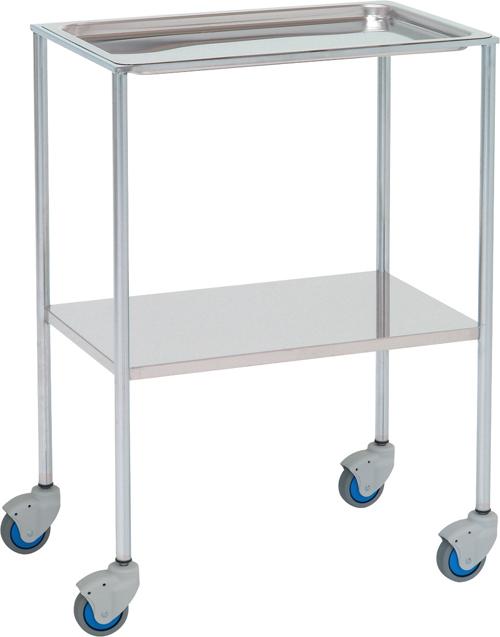 Instrumentbord – 2 hyllplan – 60x40x80 cm – Skålformad hyllplan uppe