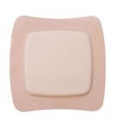 Skumförband silver Aquacel Ag Foam Border – 8x8cm Border – 10 st