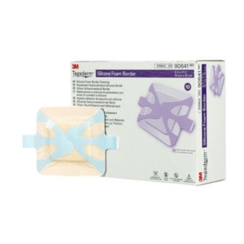 Skumförband silikon Tegaderm Foam – 10x10cm Border – 10 st