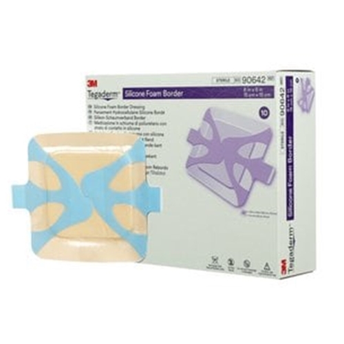 Skumförband silikon Tegaderm Foam – 15x15cm Border – 10 st