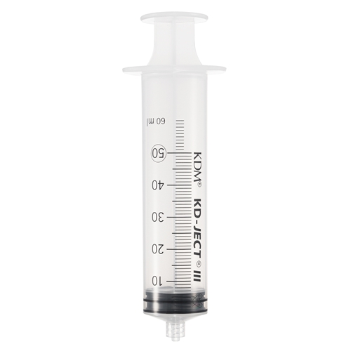Spruta luerlock 3komp KD-Ject – 50/60ml grad 1ml centrerad – 30 st