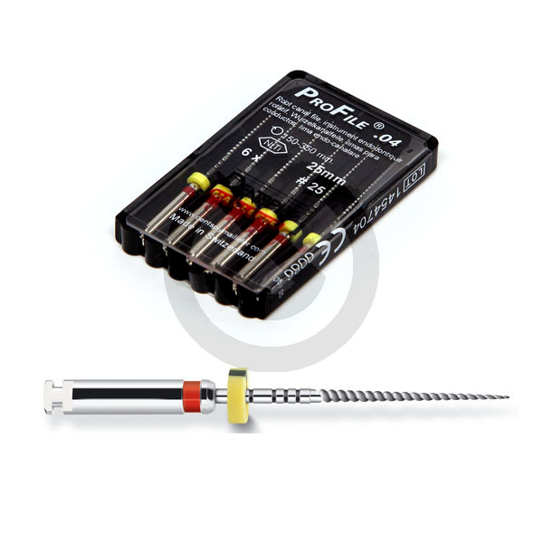 Profile® .04 Filar, storlekar 15-90, Maillefer Profile® .04 Filar, storlekar 15-90, Maillefer