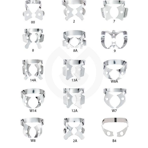 Hygenic® kofferdamklamrar, refill