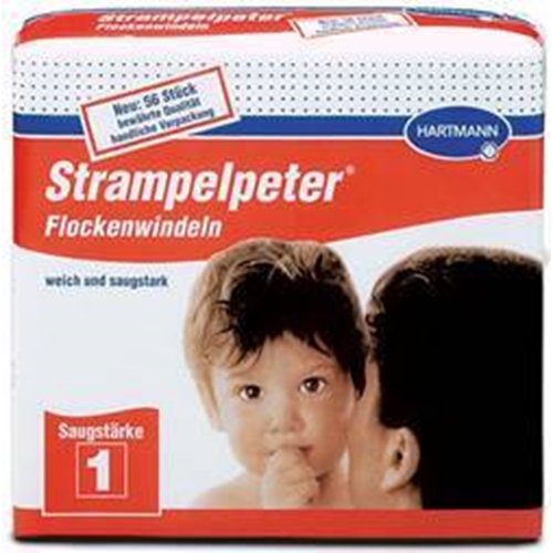 Inkontinensskydd rektangulärt oplastat – Strampelpeter Nr 1 16g – 224 st