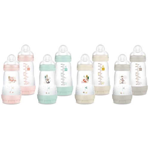 Nappflaska MAM Easy Start  – Anti-Colic 260mL från 0 mån – 6 st