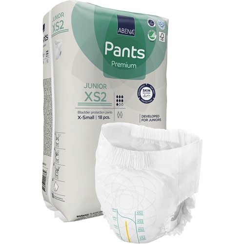 Byxblöja ABENA Pants premium junior  – XS2 – 90 st