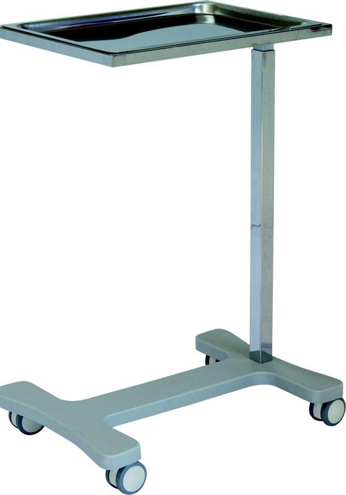 Sidovagn med hjul – Mayo – Rostfritt stål – Längd 70 cm