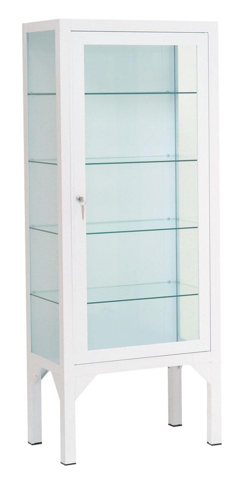 Instrumentskåp – 60x35x150 cm – 4 individuella benstöd