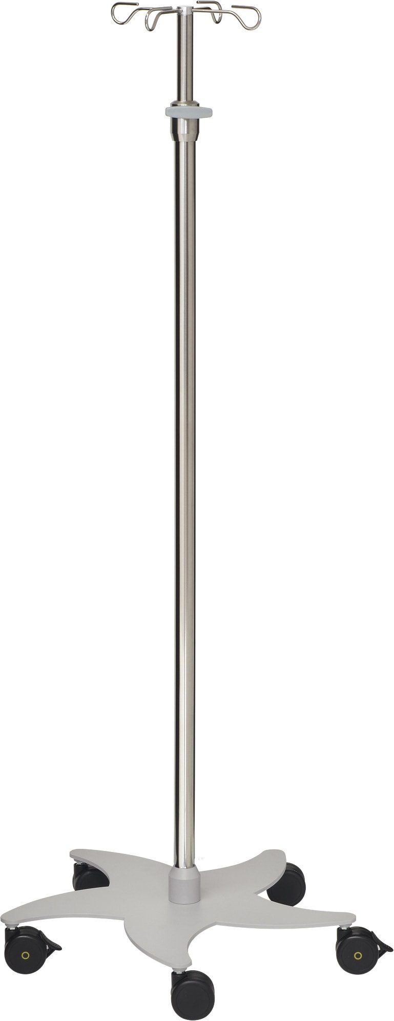 Droppställ och infusionspump – 4-krokar – Tubdiameter 33/25 mm – Design