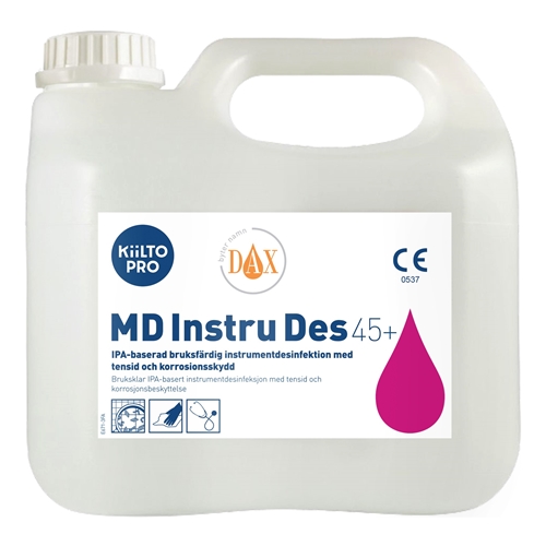 Ytdesinfektion Pro MD Instru Des IPA 45+ – 3000ml m korrosionsinhibitor – 3 st