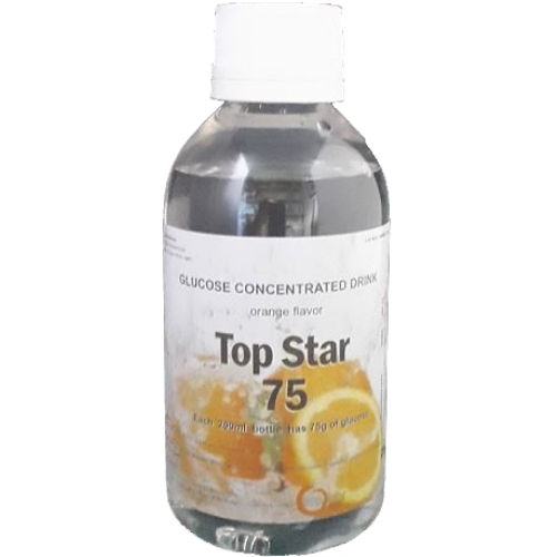 Glukosbelastningsdryck Top Star 75 – Apelsin utan färgämne 200ml