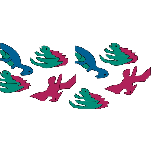 Gipsbinda Delta-Cast Prints – 5cmx3,6m Dinosaurier – 10 st
