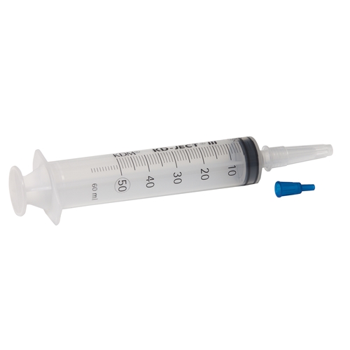 Spruta kateterkona KD-Ject – 50/60ml grad 1ml rak spets – 30 st