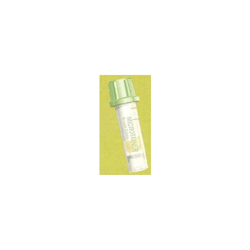 Kapillärrör BD Microtainer Microgard – 400-600µl Li-Hep gel ljusgrön – 50 st