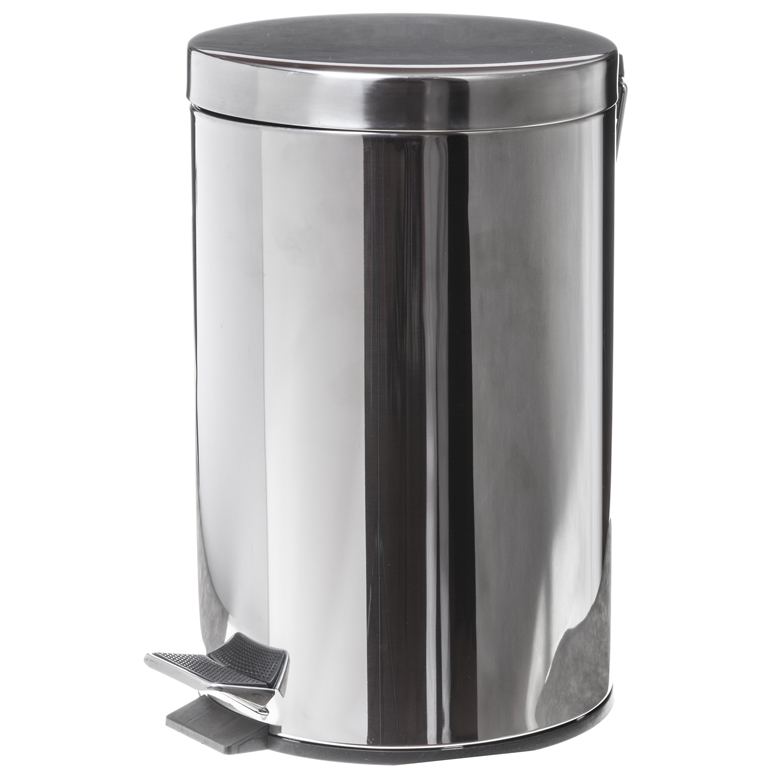 Soptunna med pedal ECO – 20L – Rostfritt stål