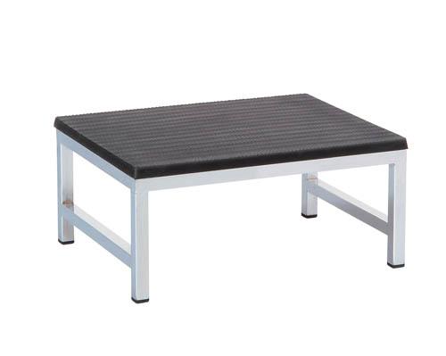 Operationspall – 1 steg – 40 cm bred – krom
