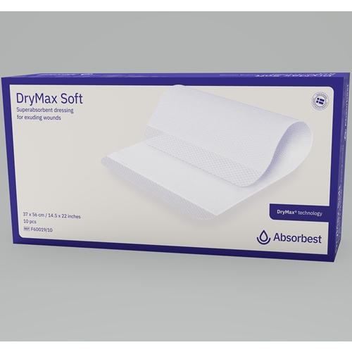 Superabsorberande förband DryMax Soft – 37x56cm – 10 st