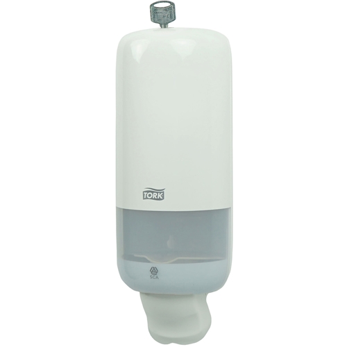 Dispenser tvål flytande S1 – Tork vit plast