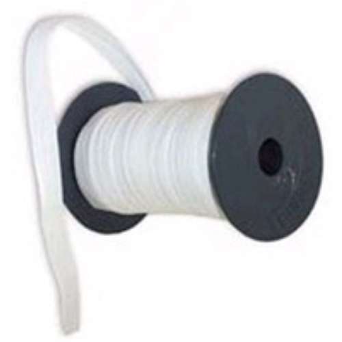 Bomullsband vitt – 6mm 100m/rle