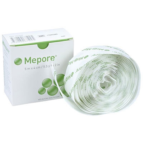 Plåster nonwoven Mepore – 7cmx5m rulle vitt perf