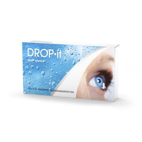 Ögondroppar DROP-IT Eyedrops – pipetter 20x5mL – 20 st