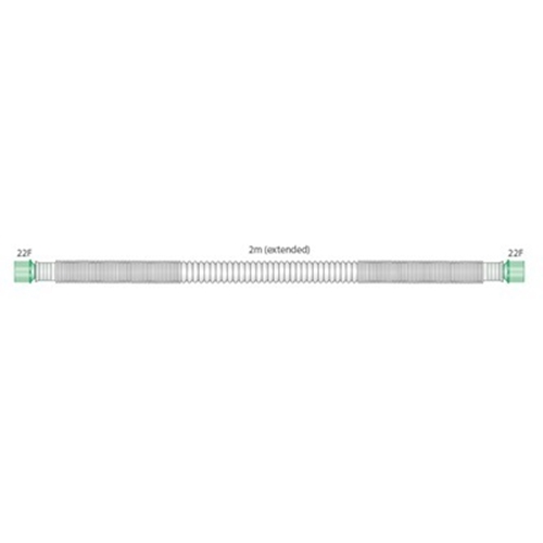 Andningsslang Compact – 22mmx2m 22F/22F – 100 st